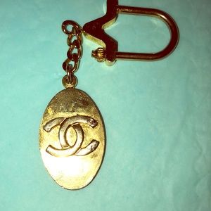 Vintage Chanel keychain